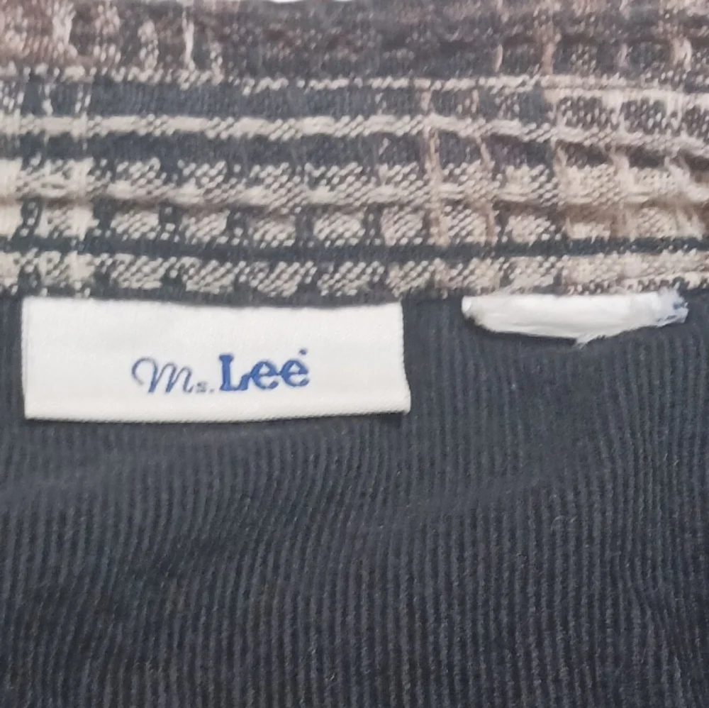 Vintage Ms. Lee Woven Plaid Shacket - Picture 6 of 7